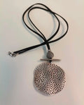Luna Piena boho handmade pendant necklace