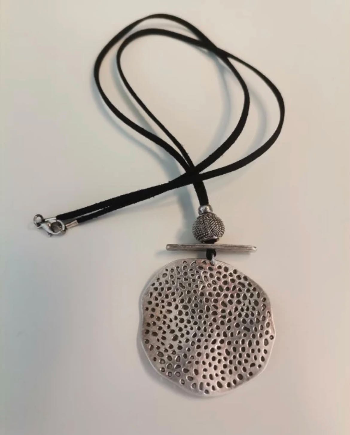 Luna Piena boho handmade pendant necklace