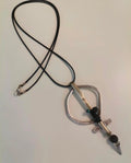Destino – Boho Handmade Geometric Steel Pendant Necklace
